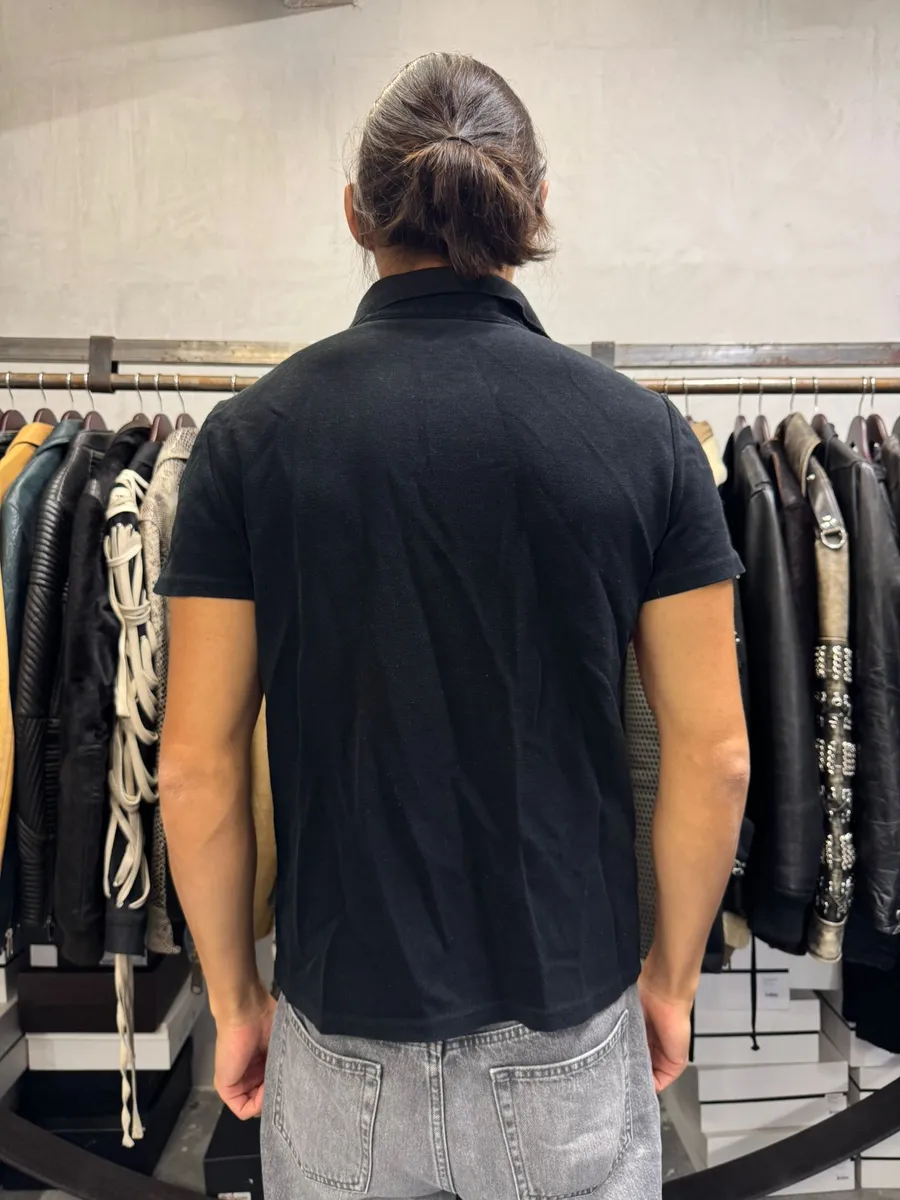 Chanel Uniform Black Classic Polo Shirt - Image 3