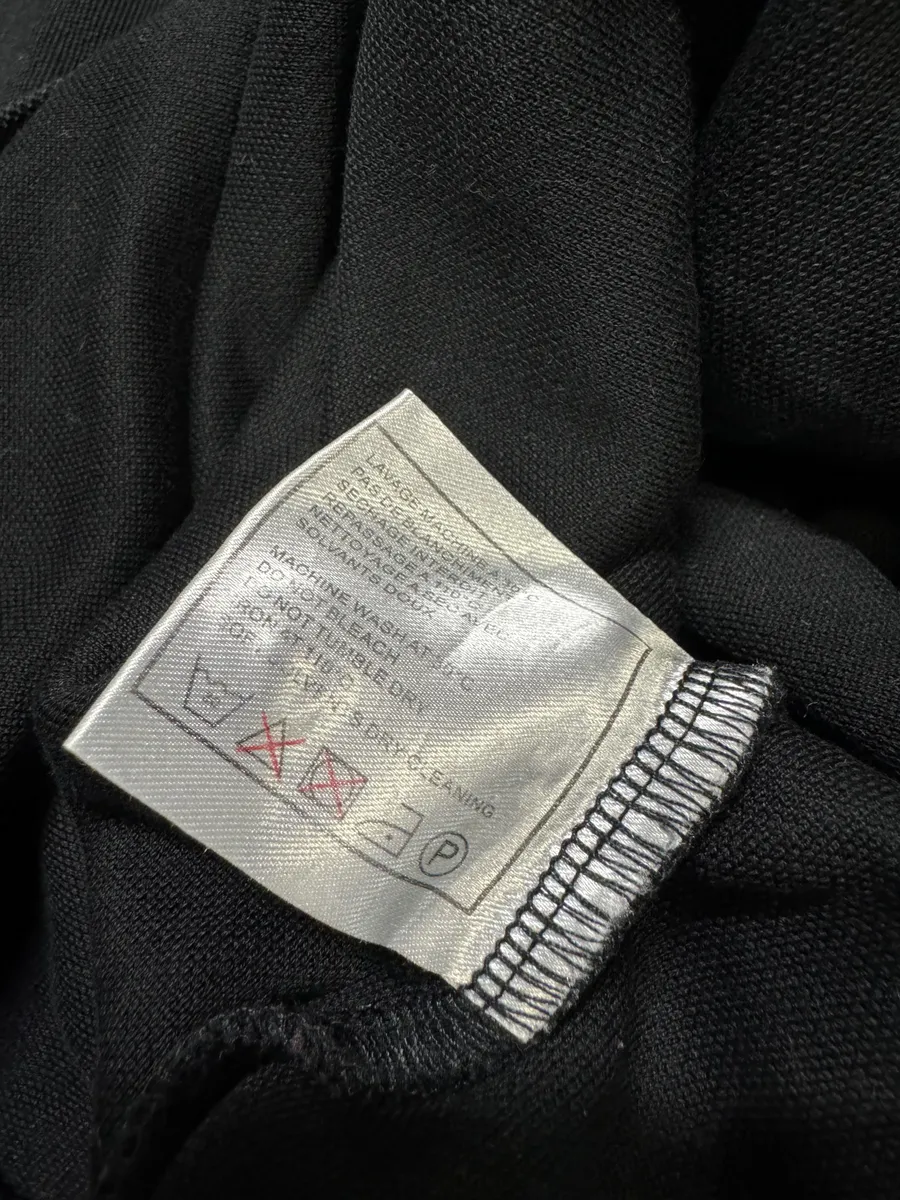 Chanel Uniform Black Classic Polo Shirt - Image 6