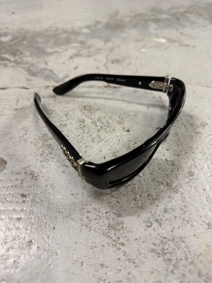 Chrome Hearts Black Roller Signature Sunglasses - Image 8