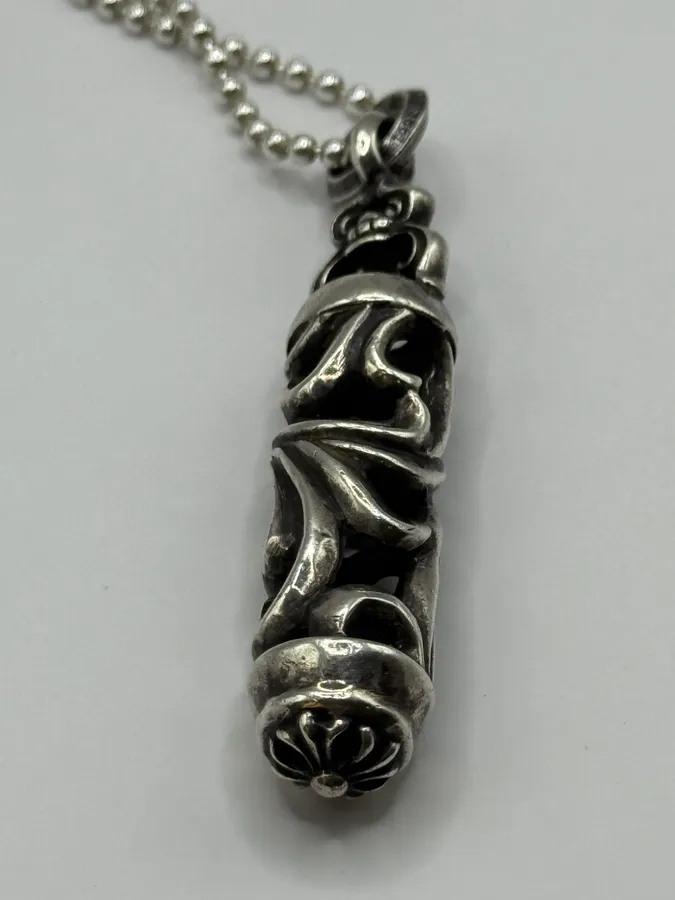 Chrome Hearts Celtic Roller Silver 925 Pendant - Image 4