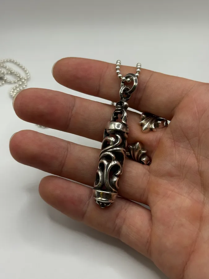Chrome Hearts Celtic Roller Silver 925 Pendant - Image 8
