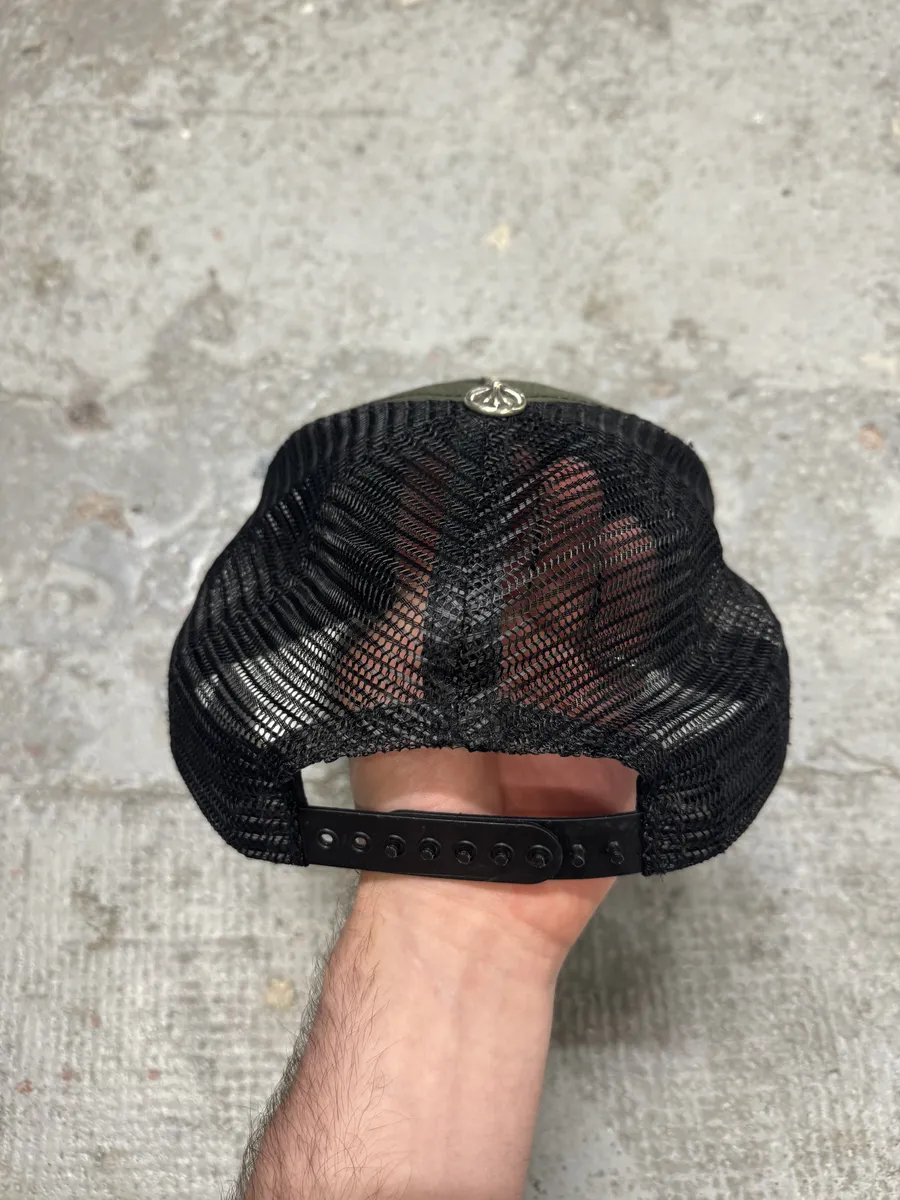 Chrome Hearts CH Hollywood Military Camo Trucker Cap - Image 7