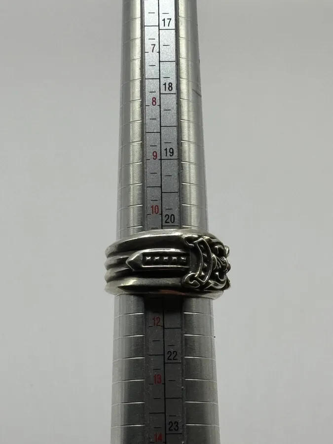 Chrome Hearts Dagger Silver 925 Ring - Image 9