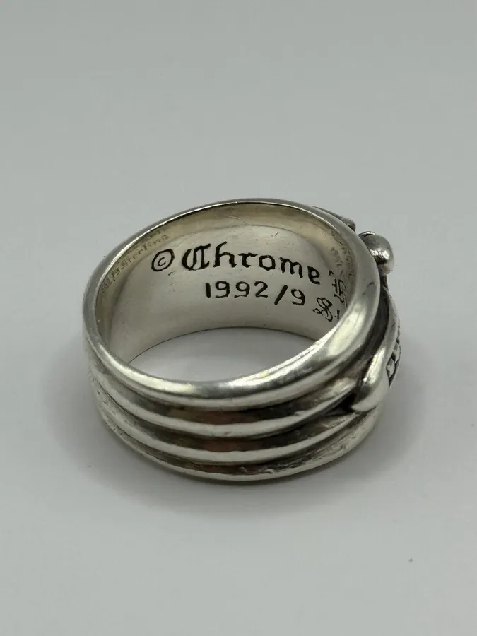 Chrome Hearts Dagger Silver 925 Ring - Image 6