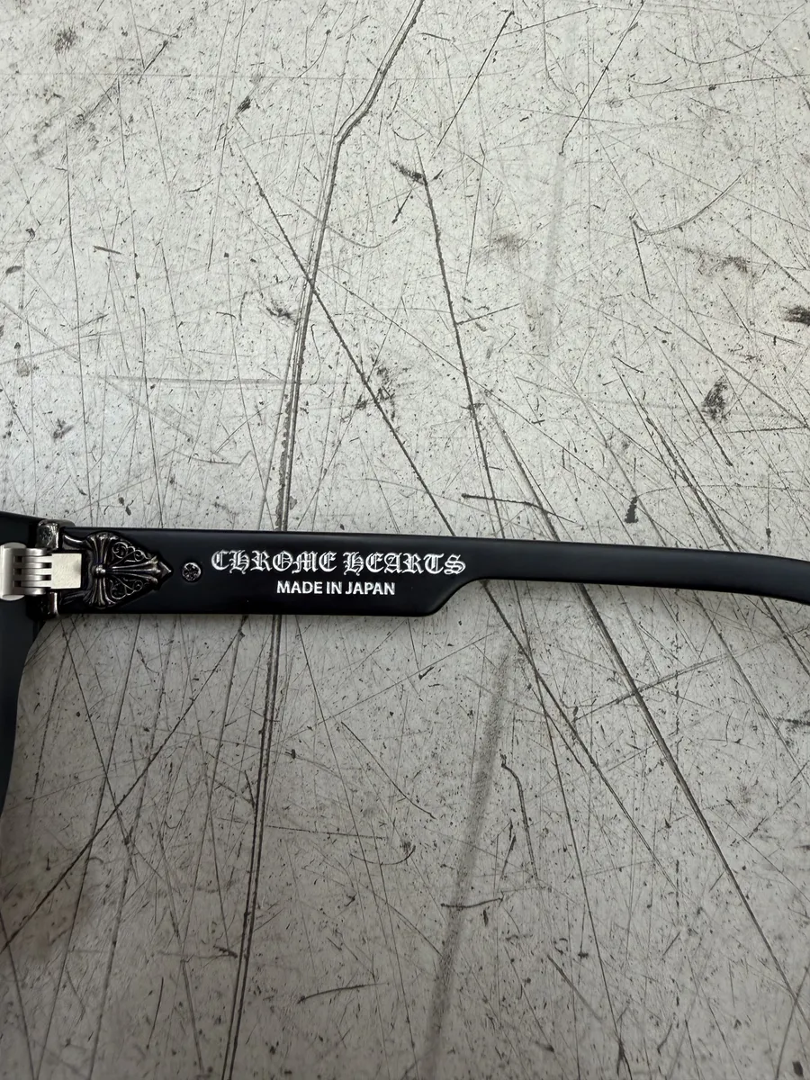 Chrome Hearts Dick Fitzener Black Sunglasses - Image 11