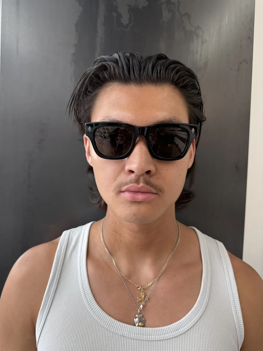Chrome Hearts Dick Fitzener Black Sunglasses - Image 3
