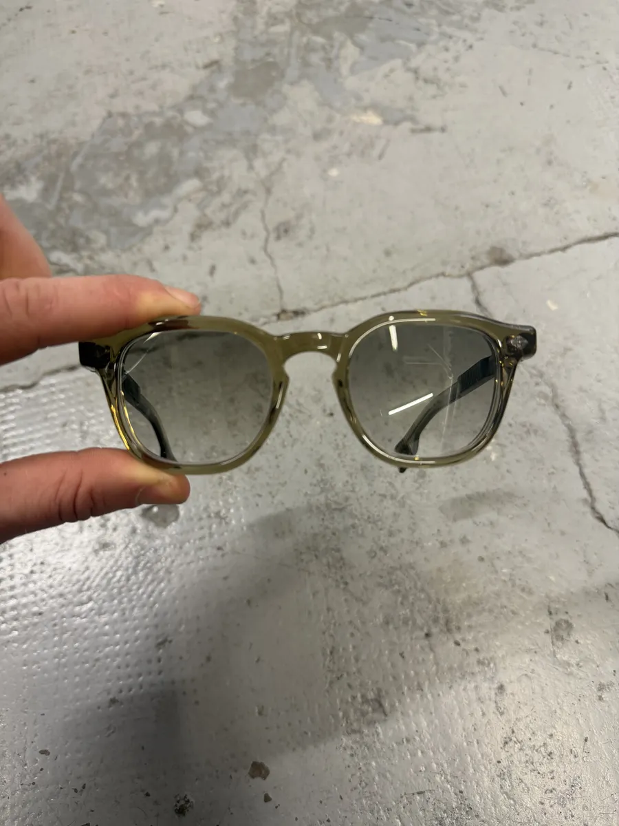 Chrome Hearts Faded Olive Green Chirp Chirp Sunglasses - Image 8