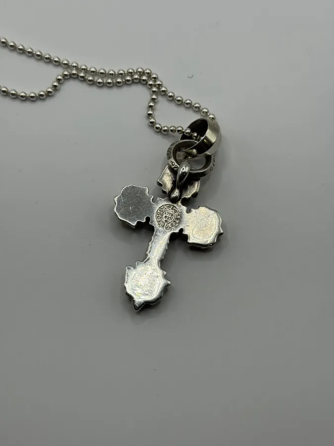 Chrome Hearts Filigree Cross Silver 925 Pendant - Image 3