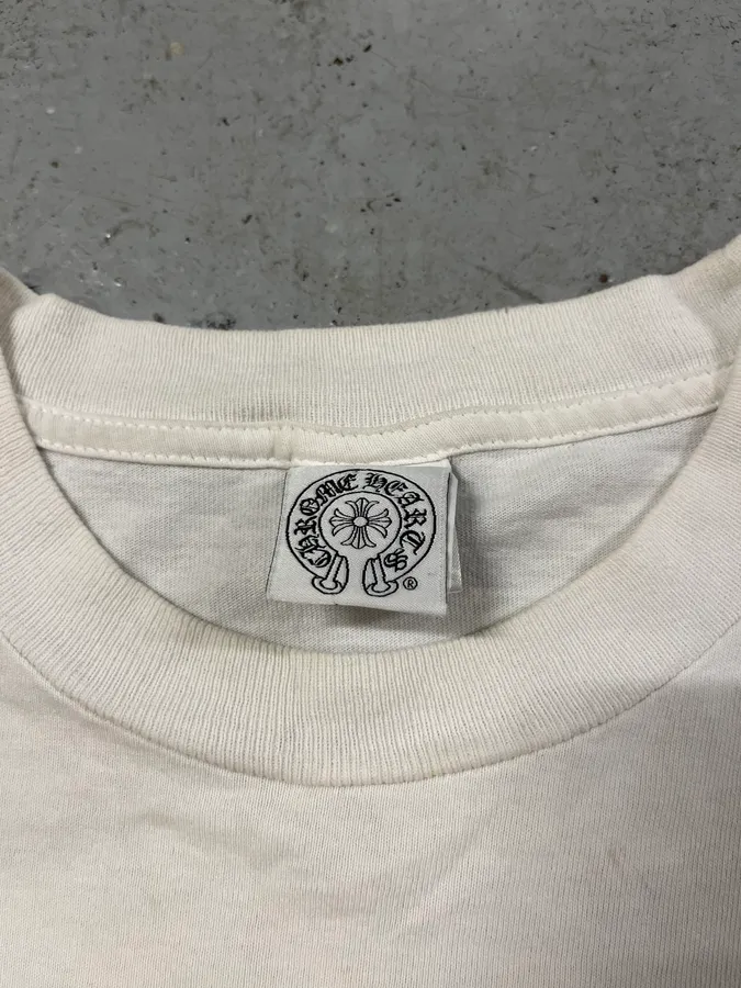 Chrome Hearts Foti Skeleton White T-Shirt - Image 8