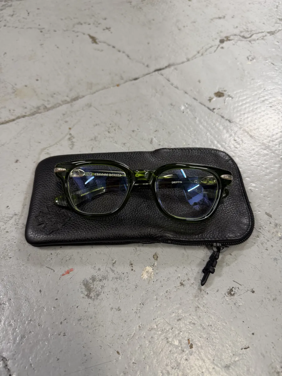 Chrome Hearts Green Drippin Japanese Sunglasses - Image 8