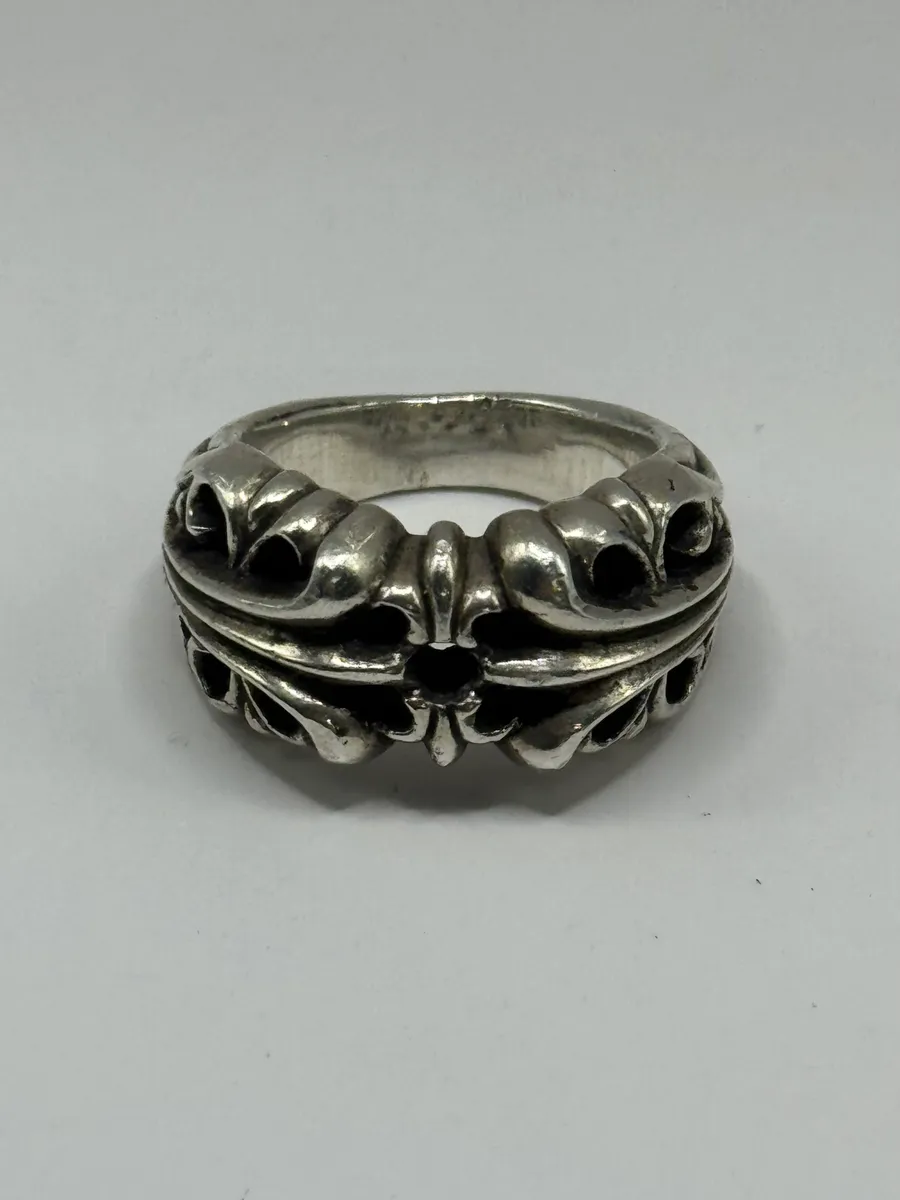 Chrome Hearts K&T Silver Ring