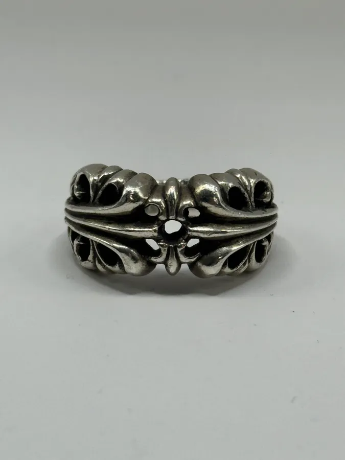 Chrome Hearts K&T Silver Ring - Image 2