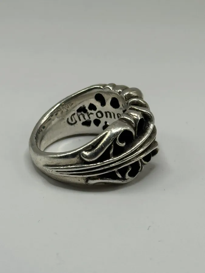 Chrome Hearts K&T Silver Ring - Image 4