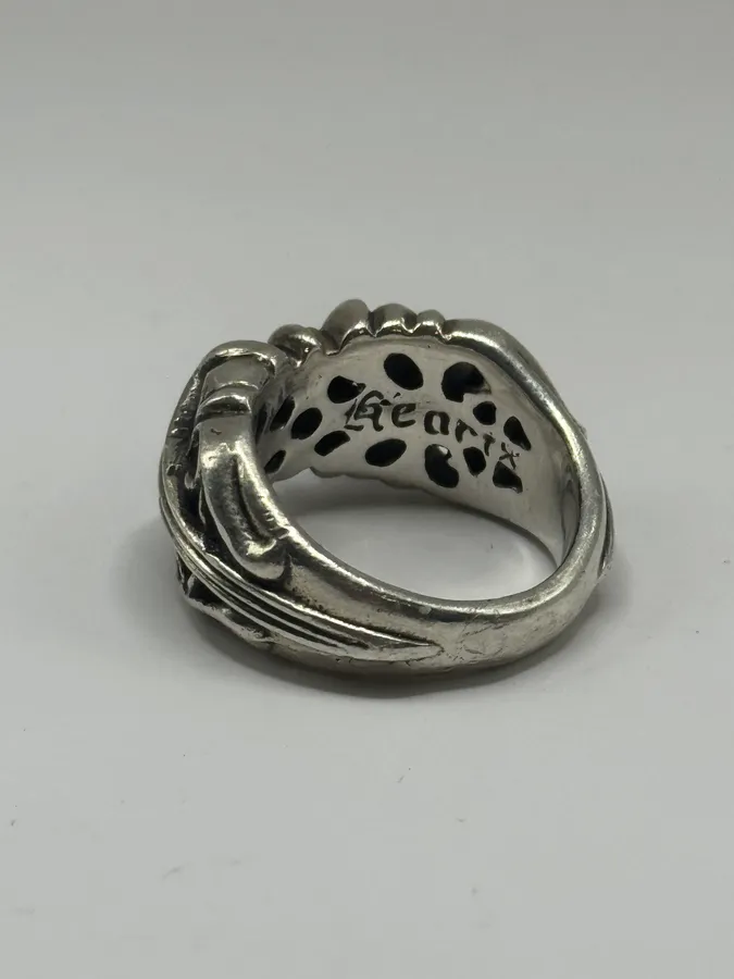 Chrome Hearts K&T Silver Ring - Image 5