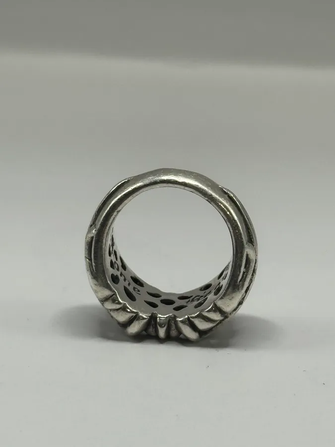Chrome Hearts K&T Silver Ring - Image 6
