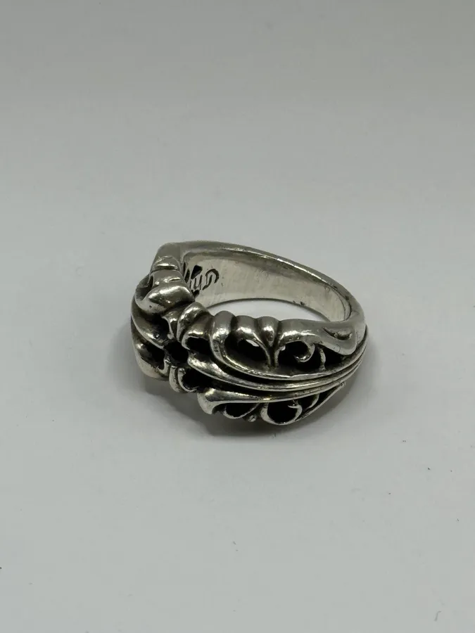 Chrome Hearts K&T Silver Ring - Image 7
