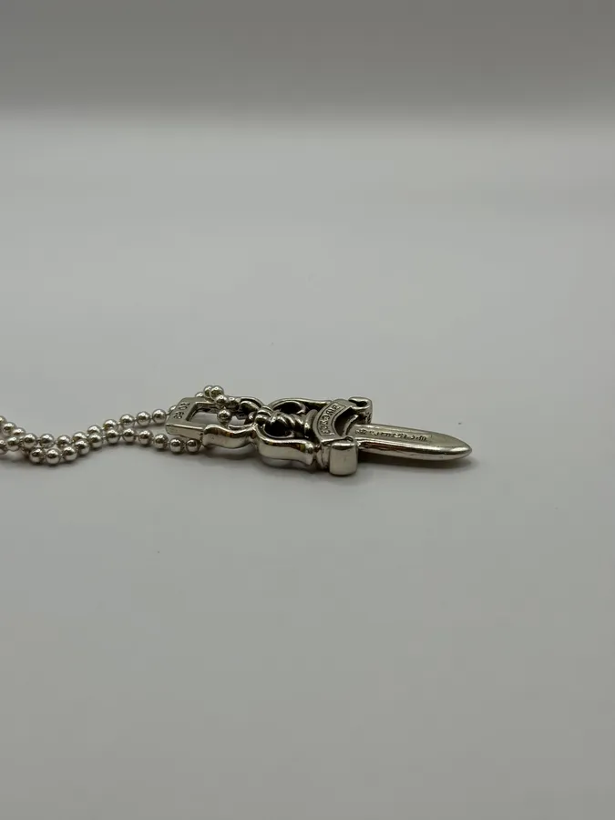 Chrome Hearts Large Dagger Silver 925 Pendant - Image 4