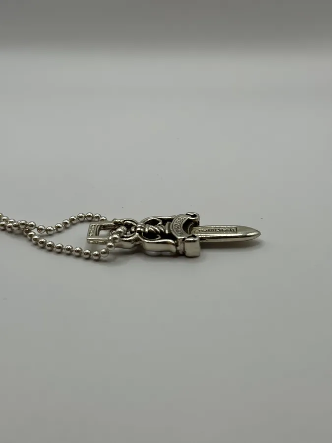 Chrome Hearts Large Dagger Silver 925 Pendant - Image 6