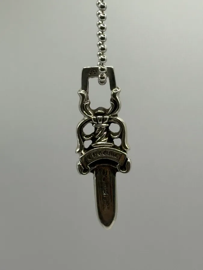 Chrome Hearts Large Dagger Silver 925 Pendant - Image 8