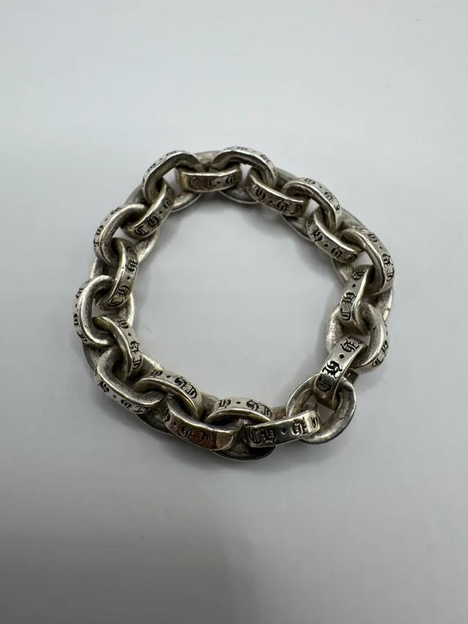 Chrome Hearts Paper Chain Silver 925 Ring - Image 4