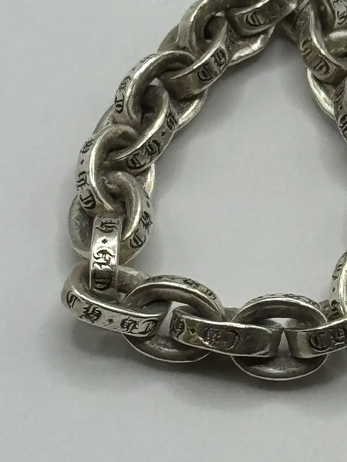 Chrome Hearts Paper Chain Silver 925 Ring - Image 8