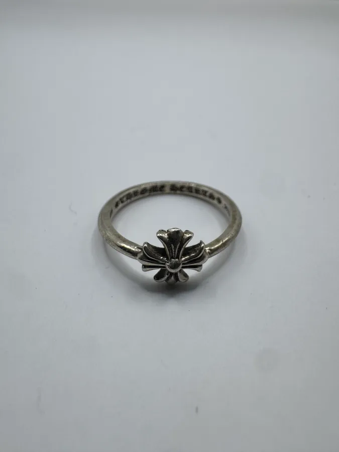 Chrome Hearts Plus Bubblegum Silver Ring - Image 7