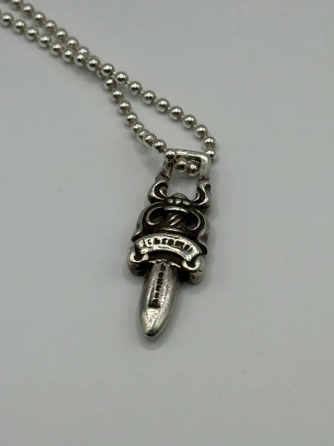 Chrome Hearts Small Dagger Silver 925 Pendant - Image 6