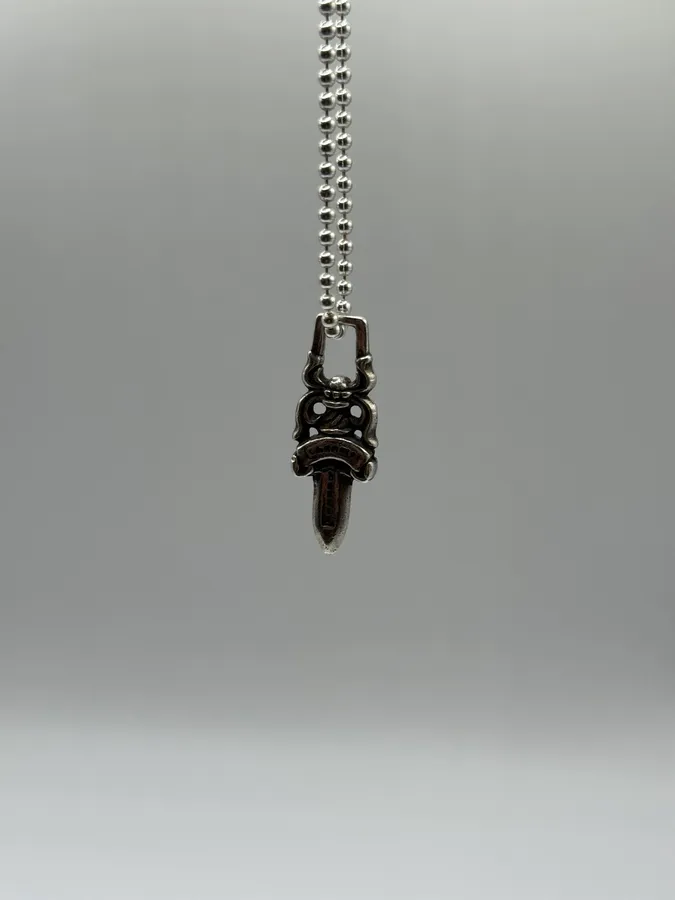 Chrome Hearts Small Dagger Silver 925 Pendant - Image 8