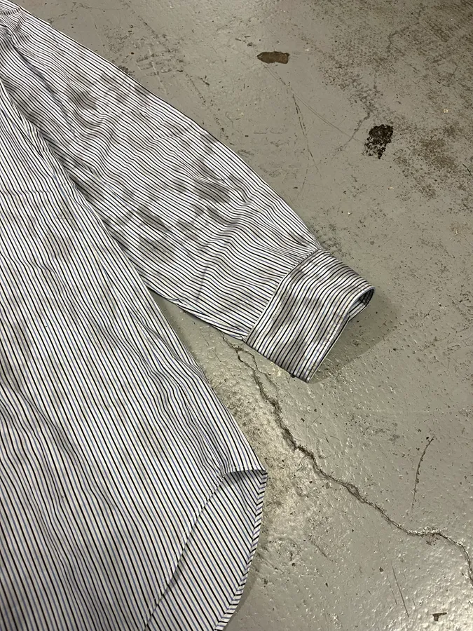 Comme des Garçons Bat Shadows Blue Stripes Shirt - Image 6