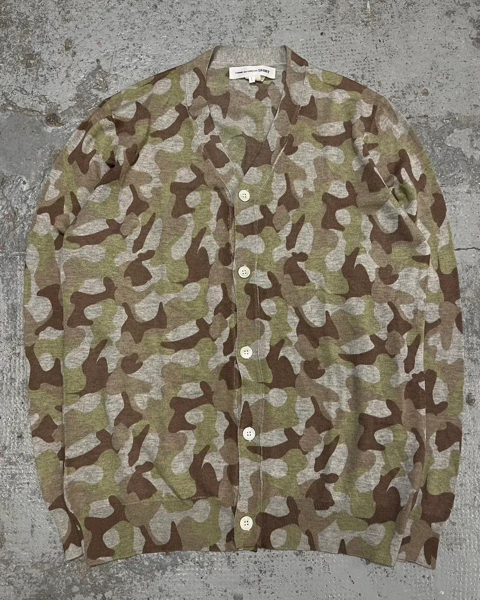Comme Des Garçons Shirt Camo Cardigan - Image 4