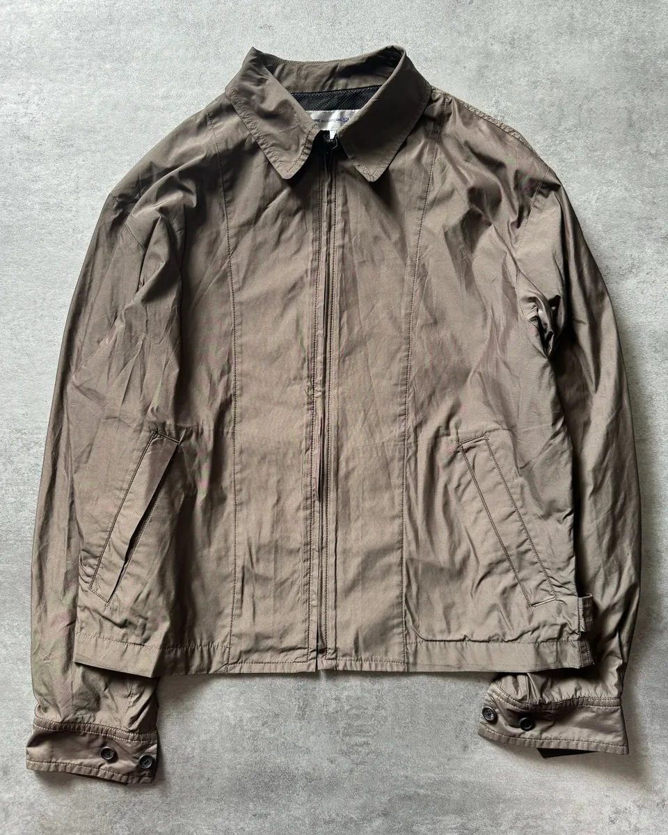 Comme des Garçons Shirt Grey Backzip Jacket - Image 2