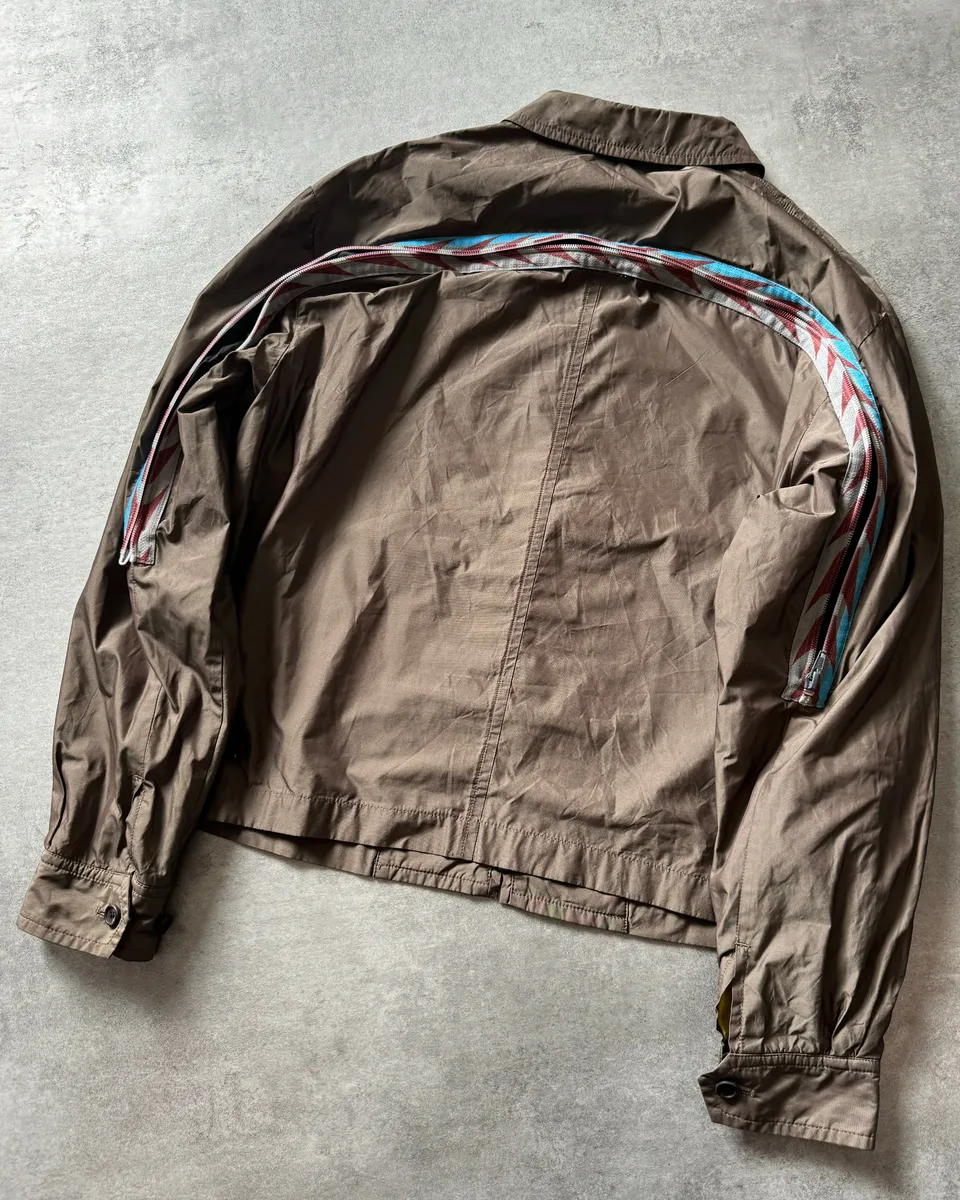 Comme des Garçons Shirt Grey Backzip Jacket - Image 3