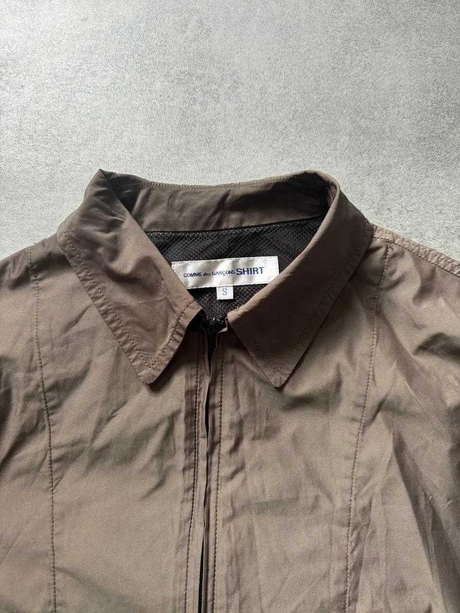 Comme des Garçons Shirt Grey Backzip Jacket - Image 9