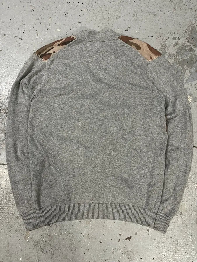 Comme Des Garçons Grey & Camo Cardigan - Image 7