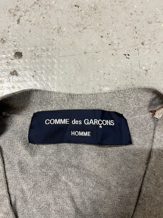 Comme Des Garçons Grey & Camo Cardigan - Image 8