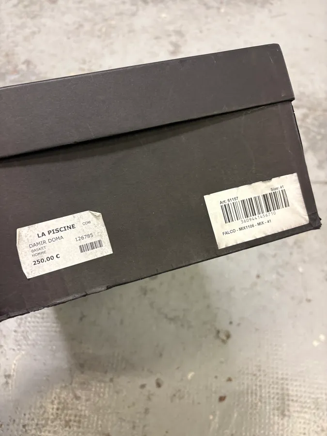 Damir Doma Multi Strip White Leather Sneakers - Image 11