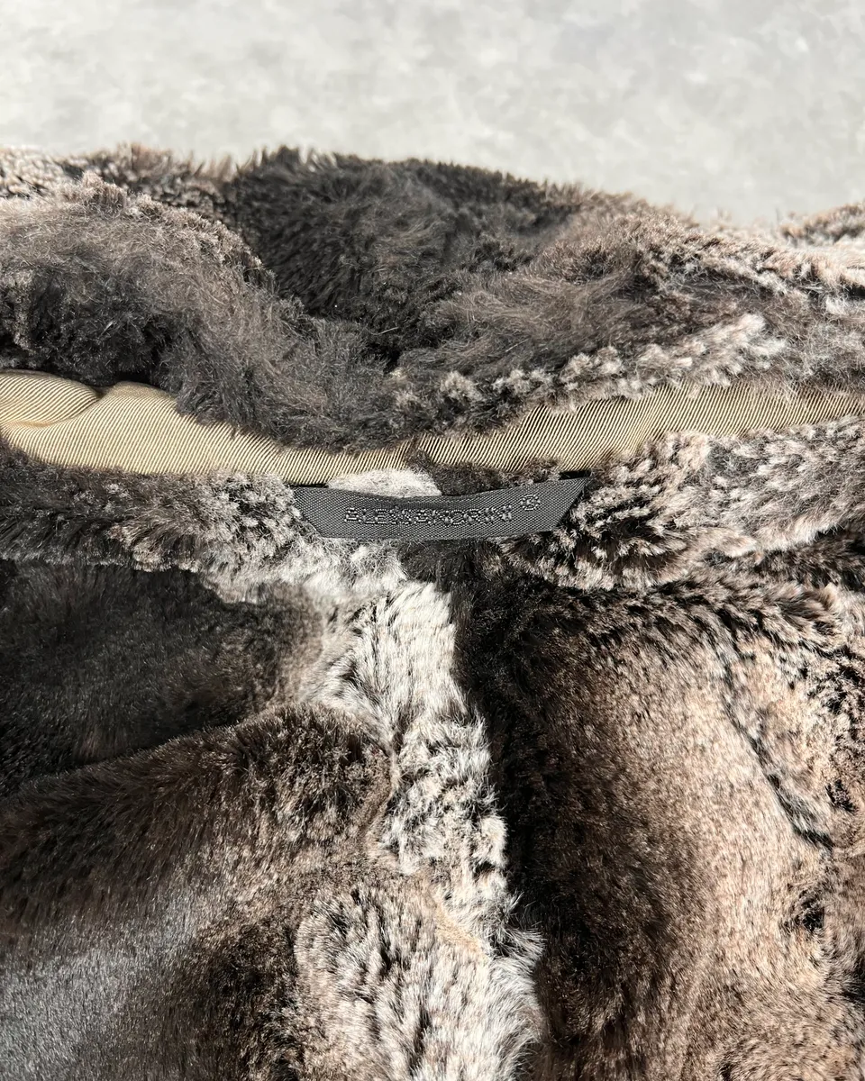 Daniele Alessandrini Beige Faux Fur Cozy Coat - Image 11