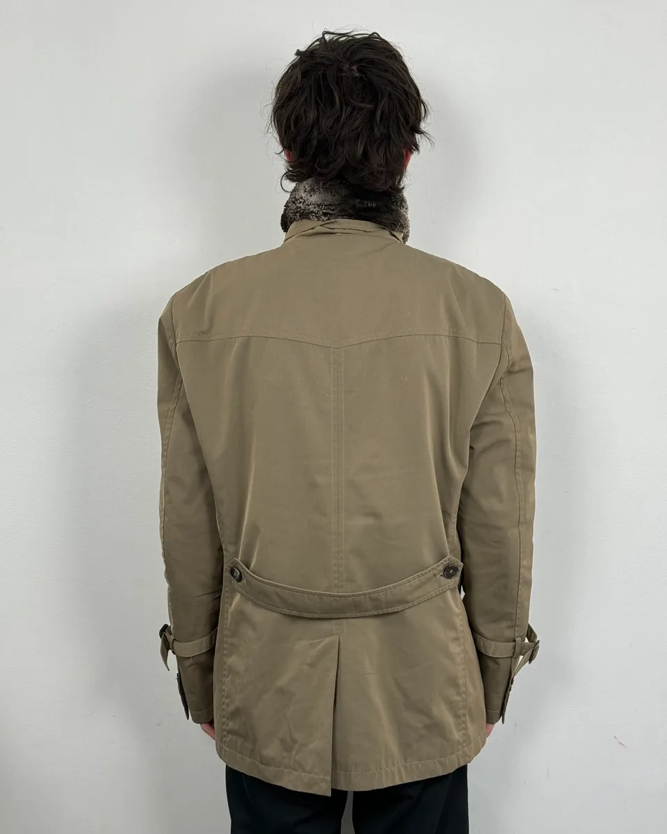 Daniele Alessandrini Beige Faux Fur Cozy Coat - Image 2