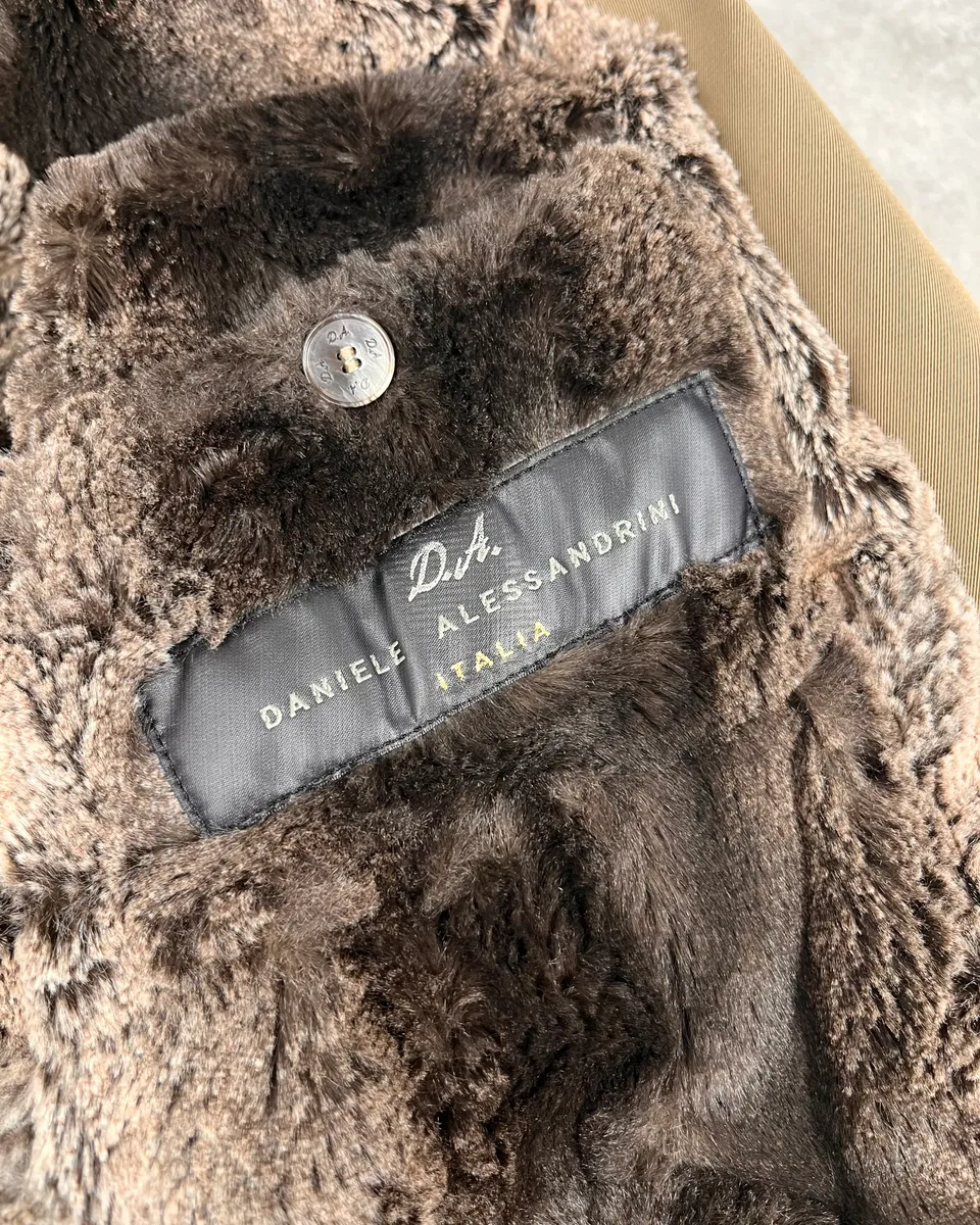 Daniele Alessandrini Beige Faux Fur Cozy Coat - Image 9