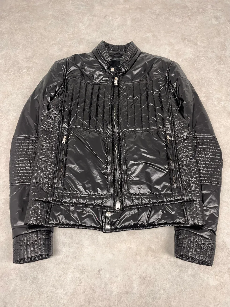 Daniele Alessandrini Black British Puffer Jacket