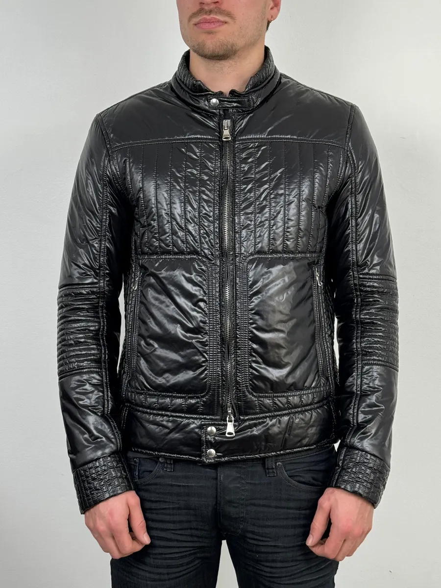 Daniele Alessandrini Black British Puffer Jacket - Image 2