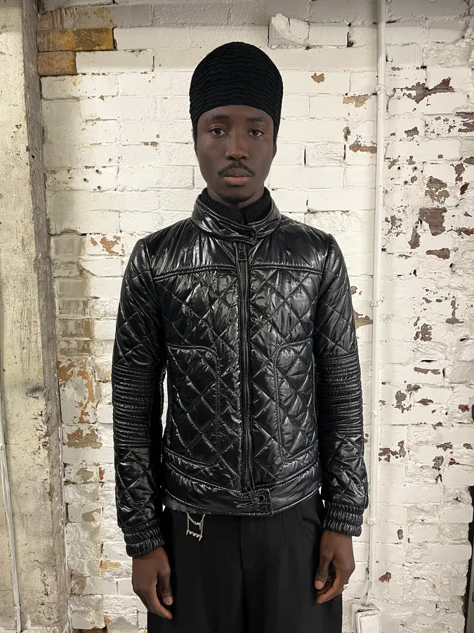Daniele Alessandrini Black Quilted Puffer Jacket - Image 2