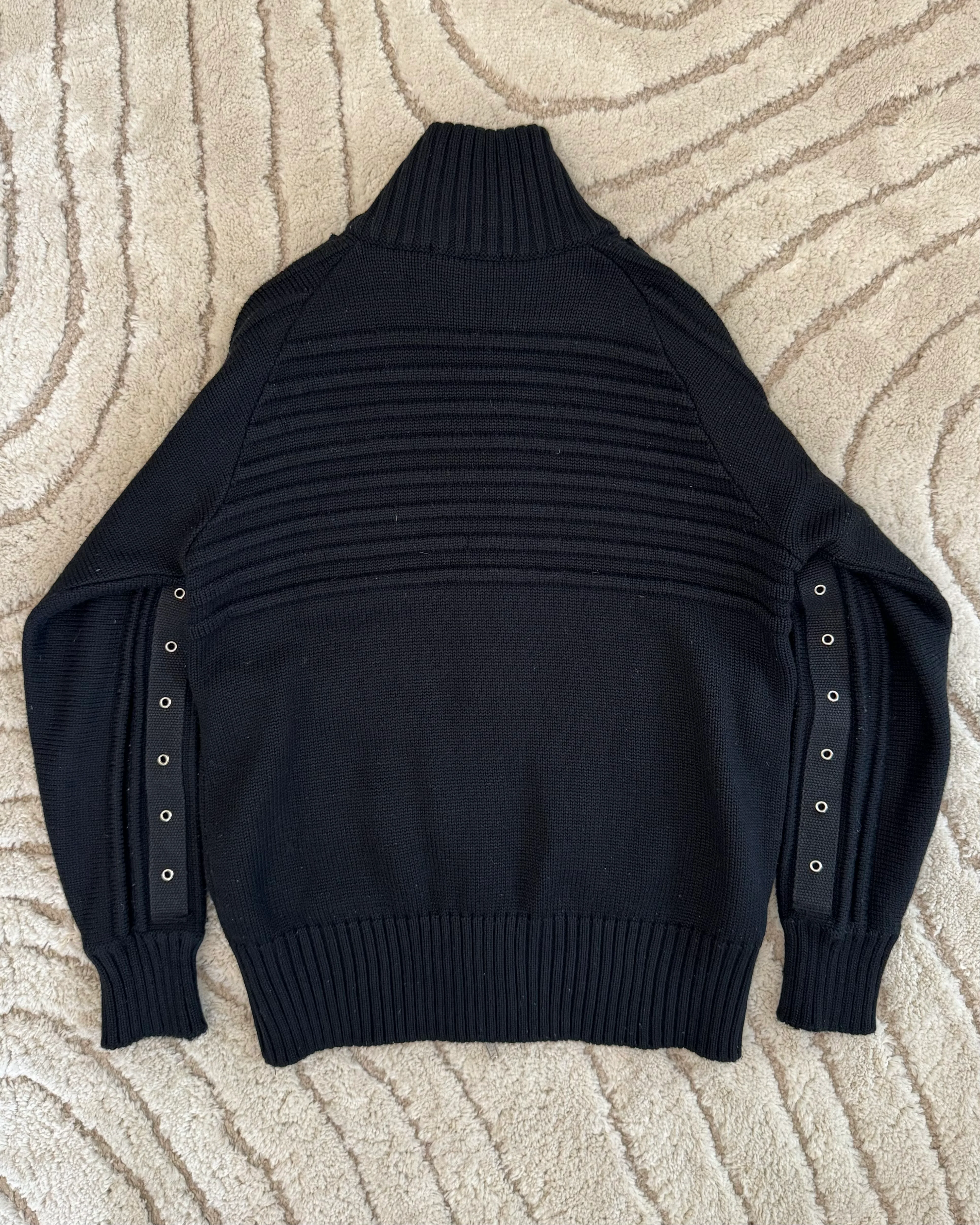 Daniele Alessandrini Bondage Army Wool Zip-Up (S) - Image 2