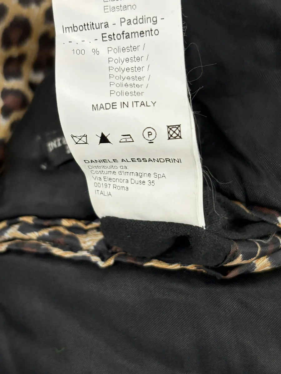 Daniele Alessandrini Leopard Bomber Jacket - Image 9