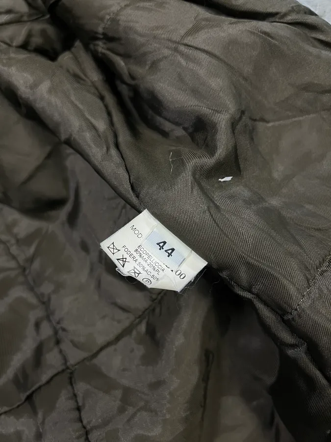 Daniele Alessandrini Multi-Pocket Khaki Hooded Jacket - Image 10