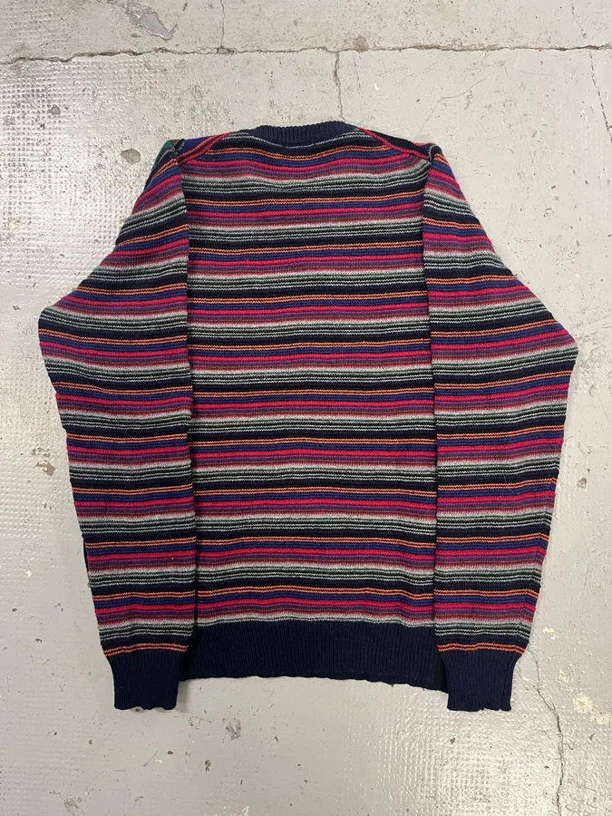 Daniele Alessandrini Multicolor Geometrical Sweater - Image 6