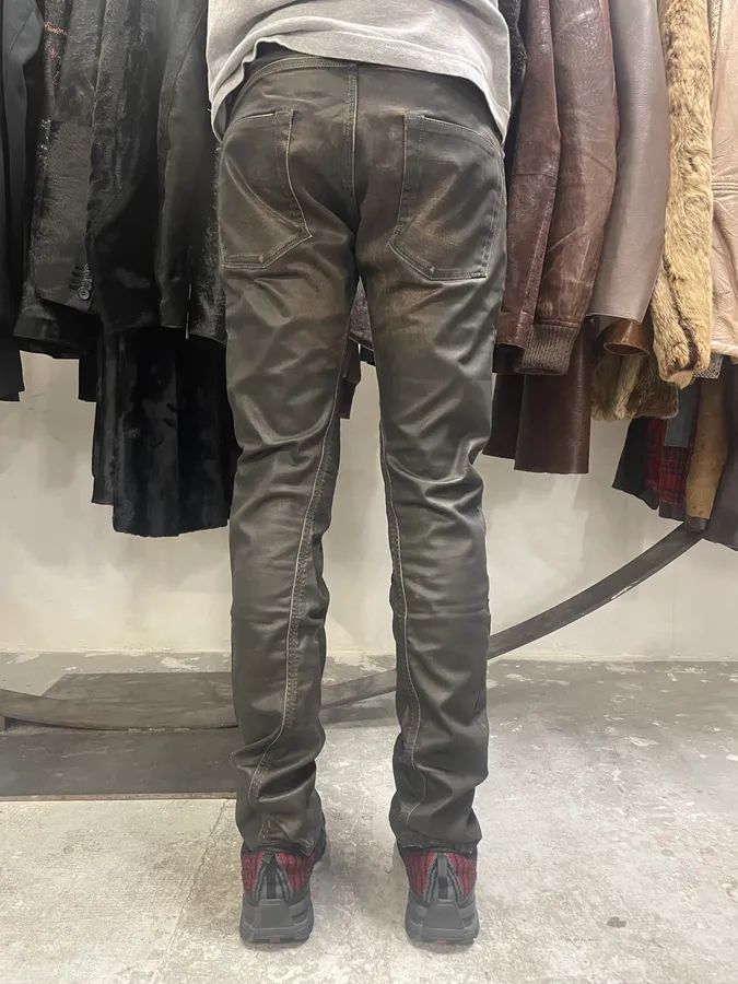 Diesel Black Gold Selvedge Slim Coated Denim - Image 3