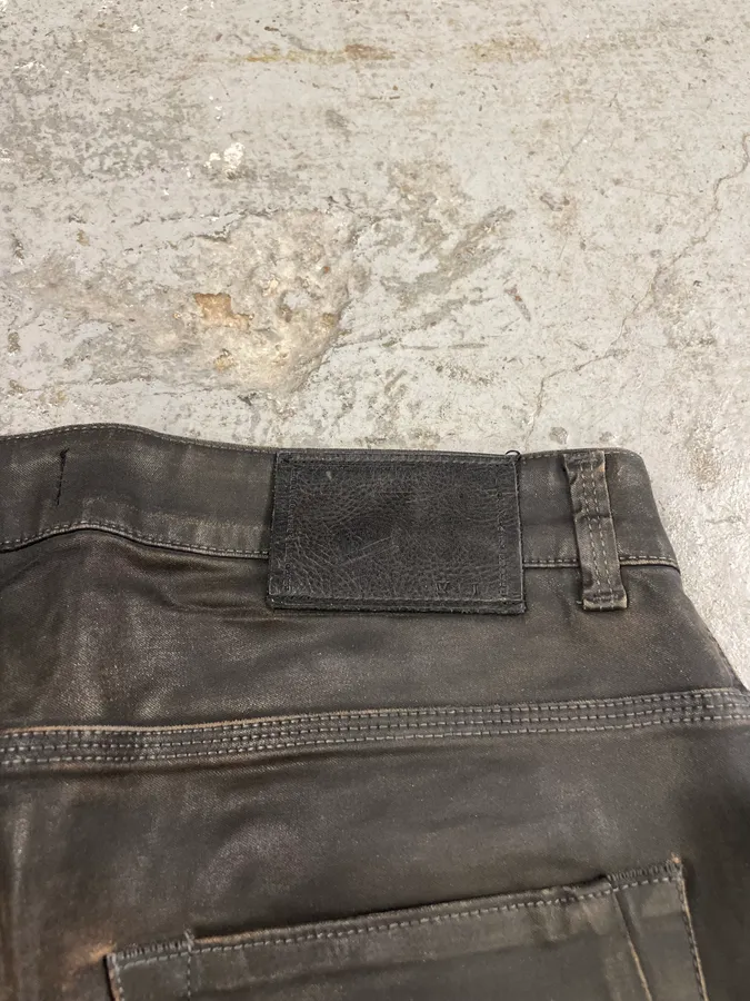Diesel Black Gold Selvedge Slim Coated Denim - Image 8