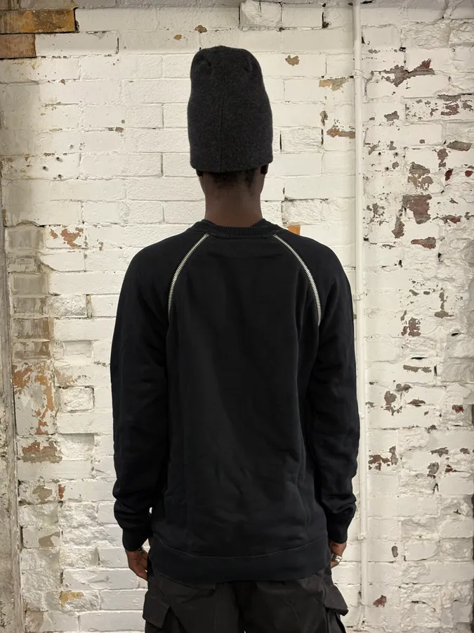 Diesel Black Multi Zips Sweater - Image 2