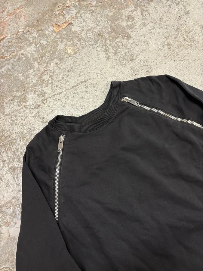 Diesel Black Multi Zips Sweater - Image 6